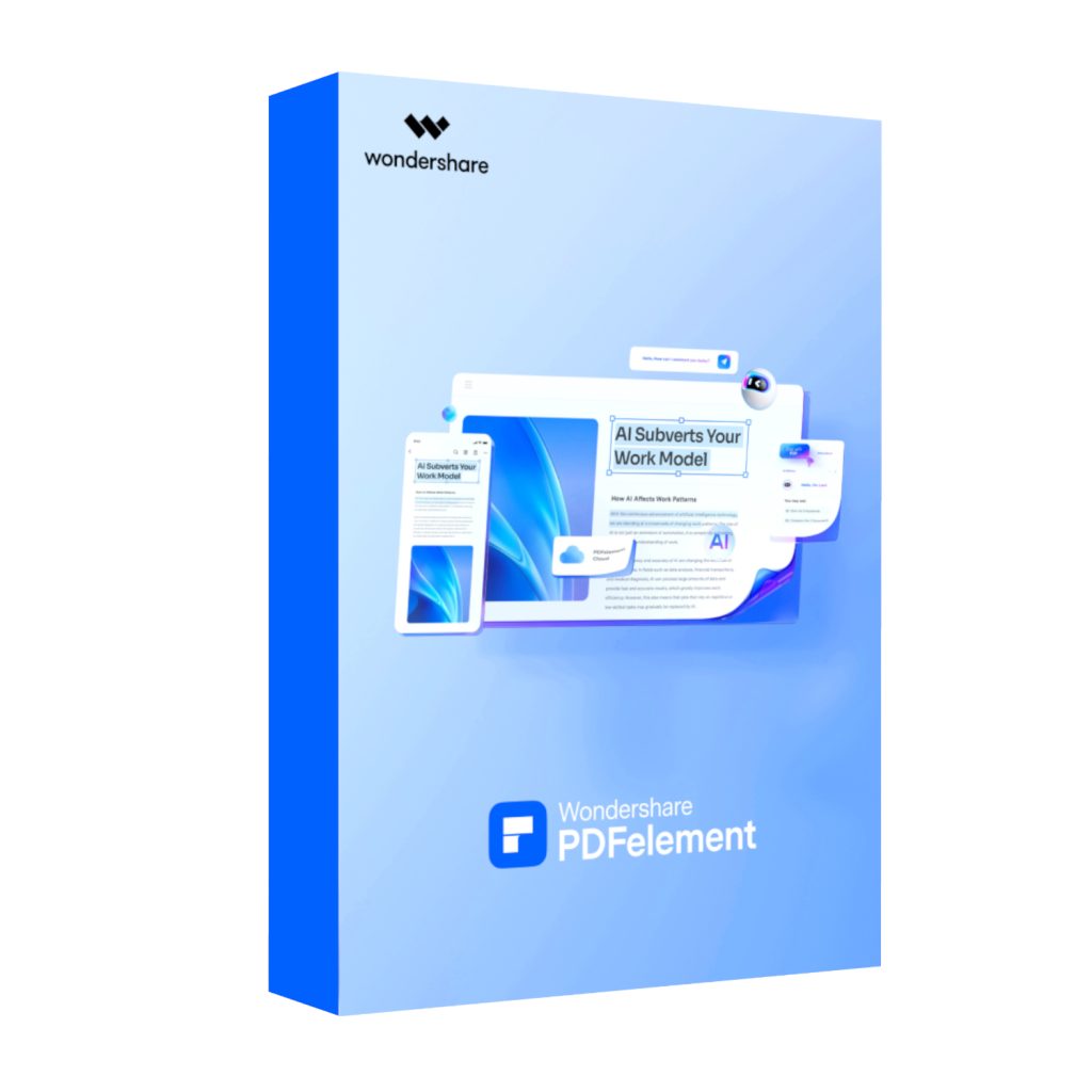 Wondershare PDFelement for iOS Team (Digital Annual License)