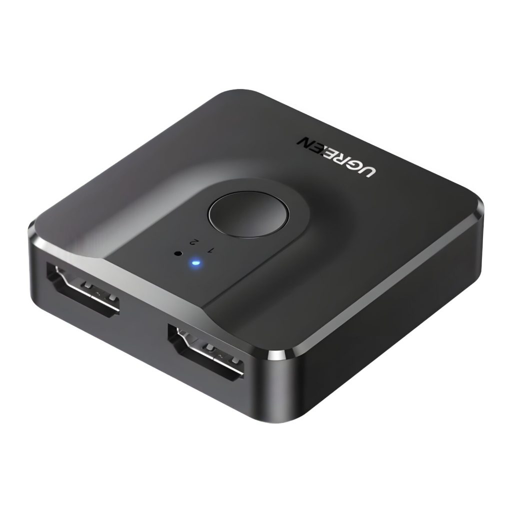 UGREEN CM217-50966 2-in-1 Bi-Directional 4K HDMI Switcher - Black
