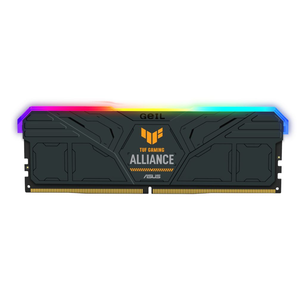 Geil Gemini TUF RGB 32GB KIT(2X16GB) 6000MHz DDR5 Desktop Gaming Memory - Grey