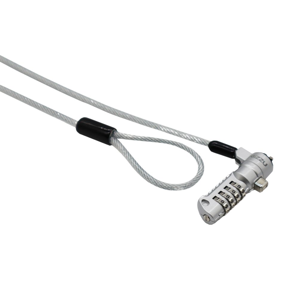 Gizzu Secure Wedge Code Cable Lock 1.8m