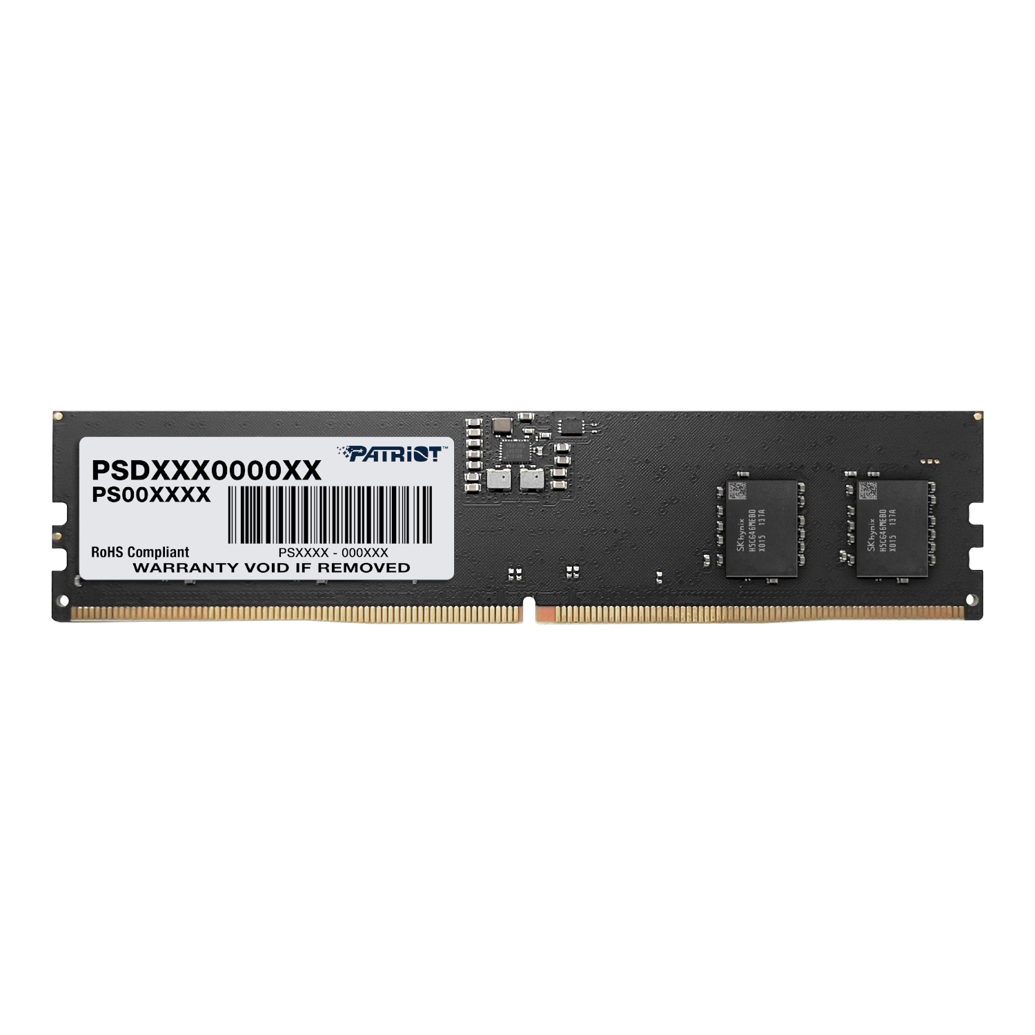 Patriot Signature Line 16GB 5600MHz DDR5 UDIMM Desktop Memory