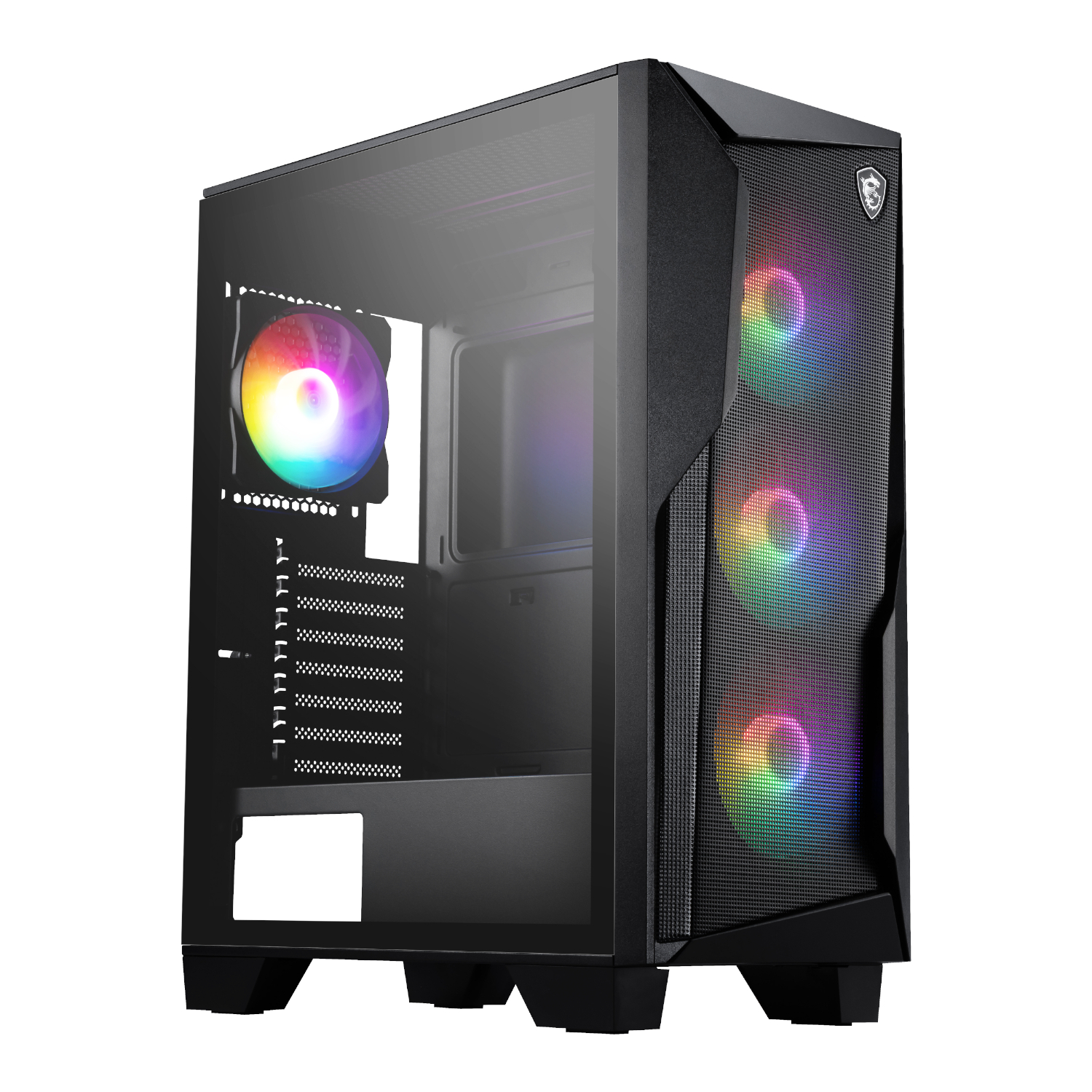 MSI MAG FORGE 130A Airflow ATX Gaming Chassis - Black