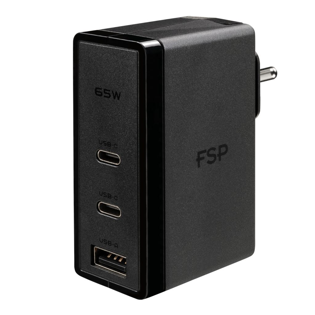 FSP 65W PD 2-Prong USB Type-C Power Adapter