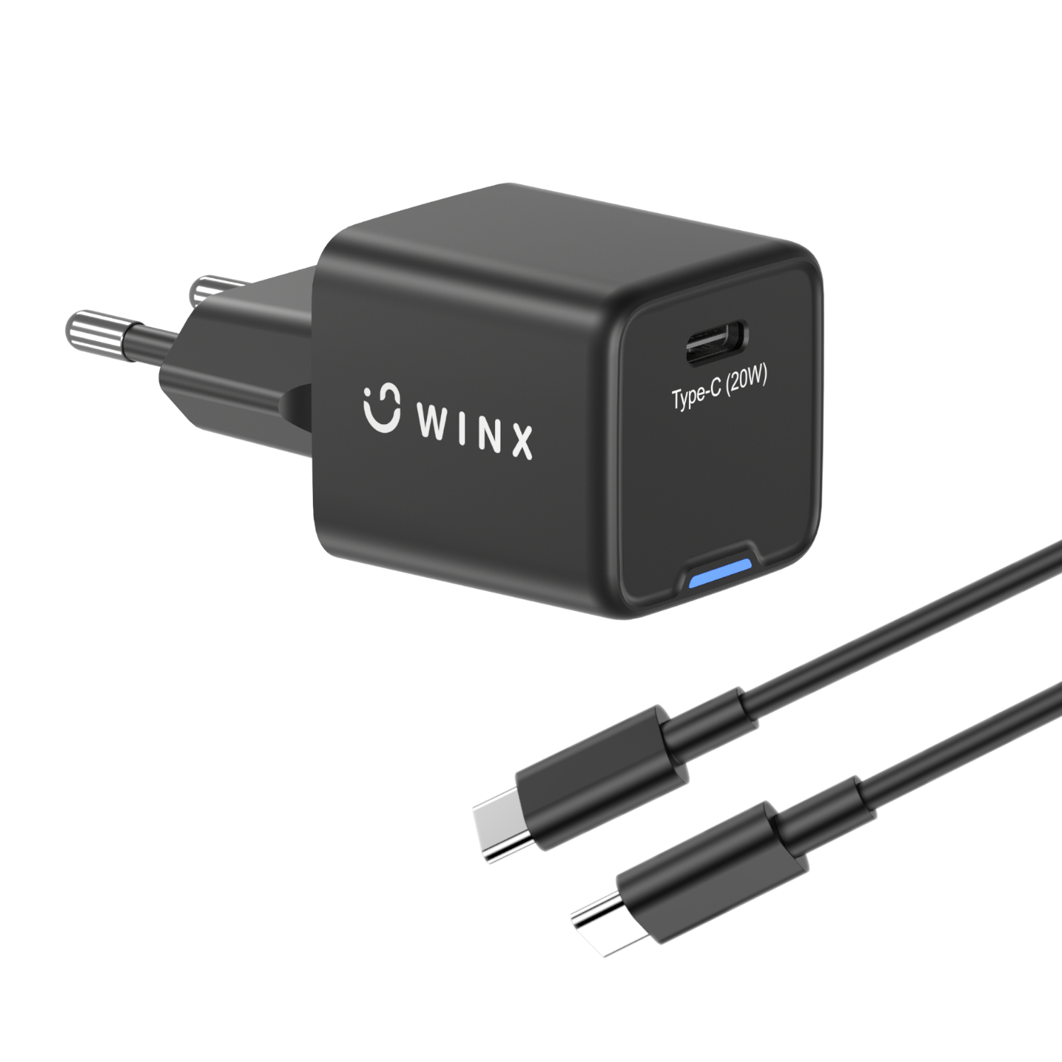 WINX POWER Essential Type-C 20W GaN Wall Charger