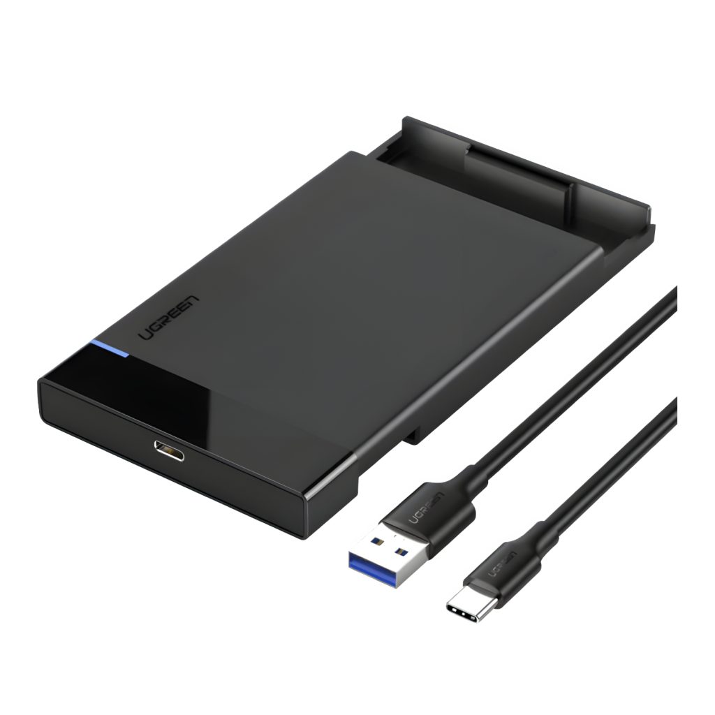 UGREEN USB Type-C 2.5" SATA III External Hard Drive Enclosure