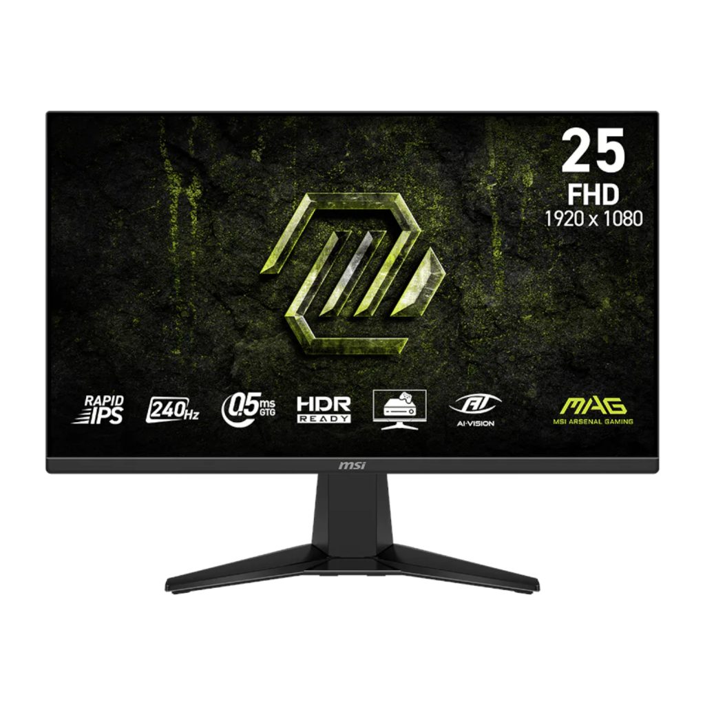 MSI MAG 255F X24 25″ FHD 240Hz IPS Gaming Monitor