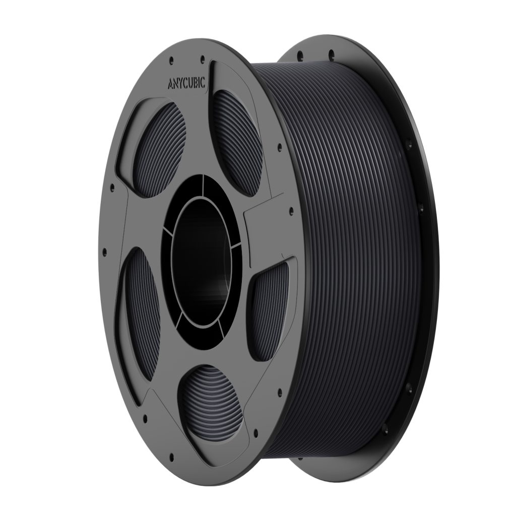 Anycubic PETG-CF Satin Carbon Fiber Filament 1kg – Titanium Grey