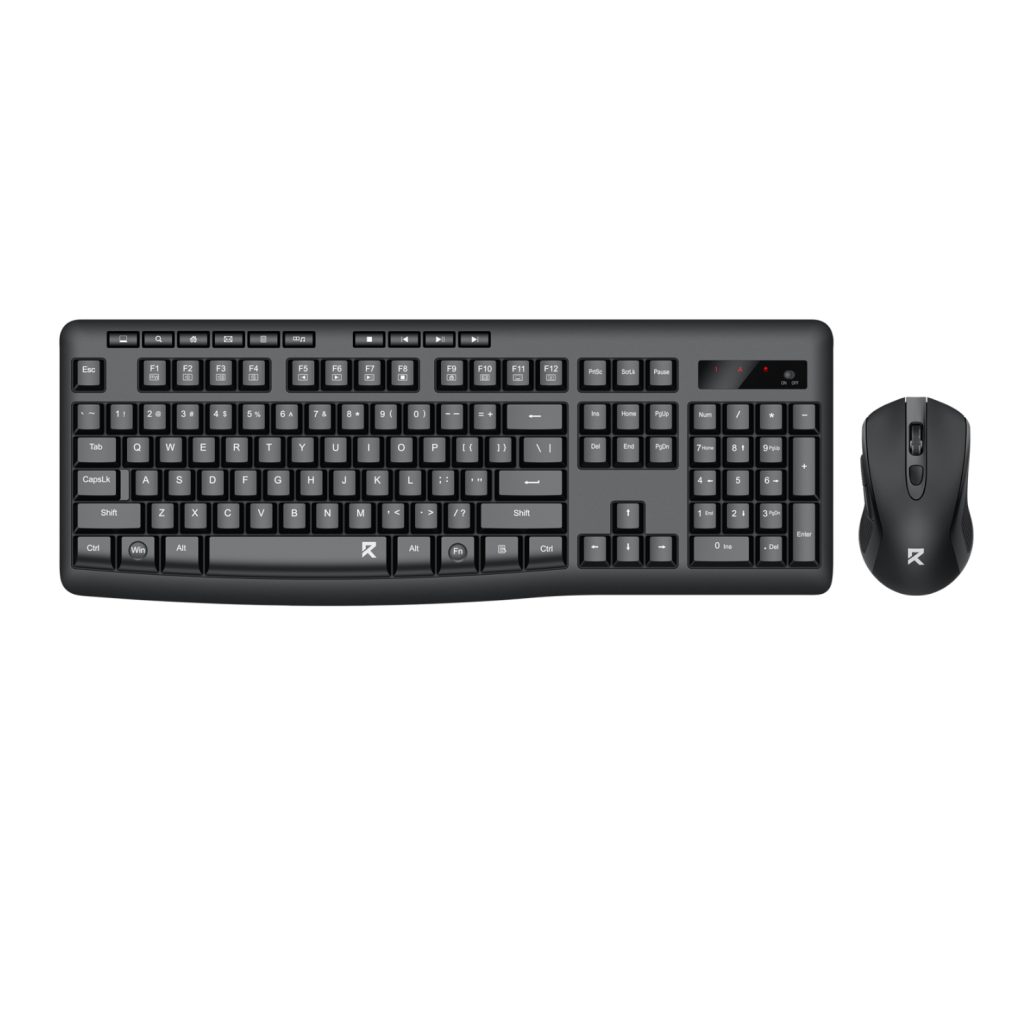 Redragon BS-7367-A Wireless Keyboard and Mouse Combo - Black