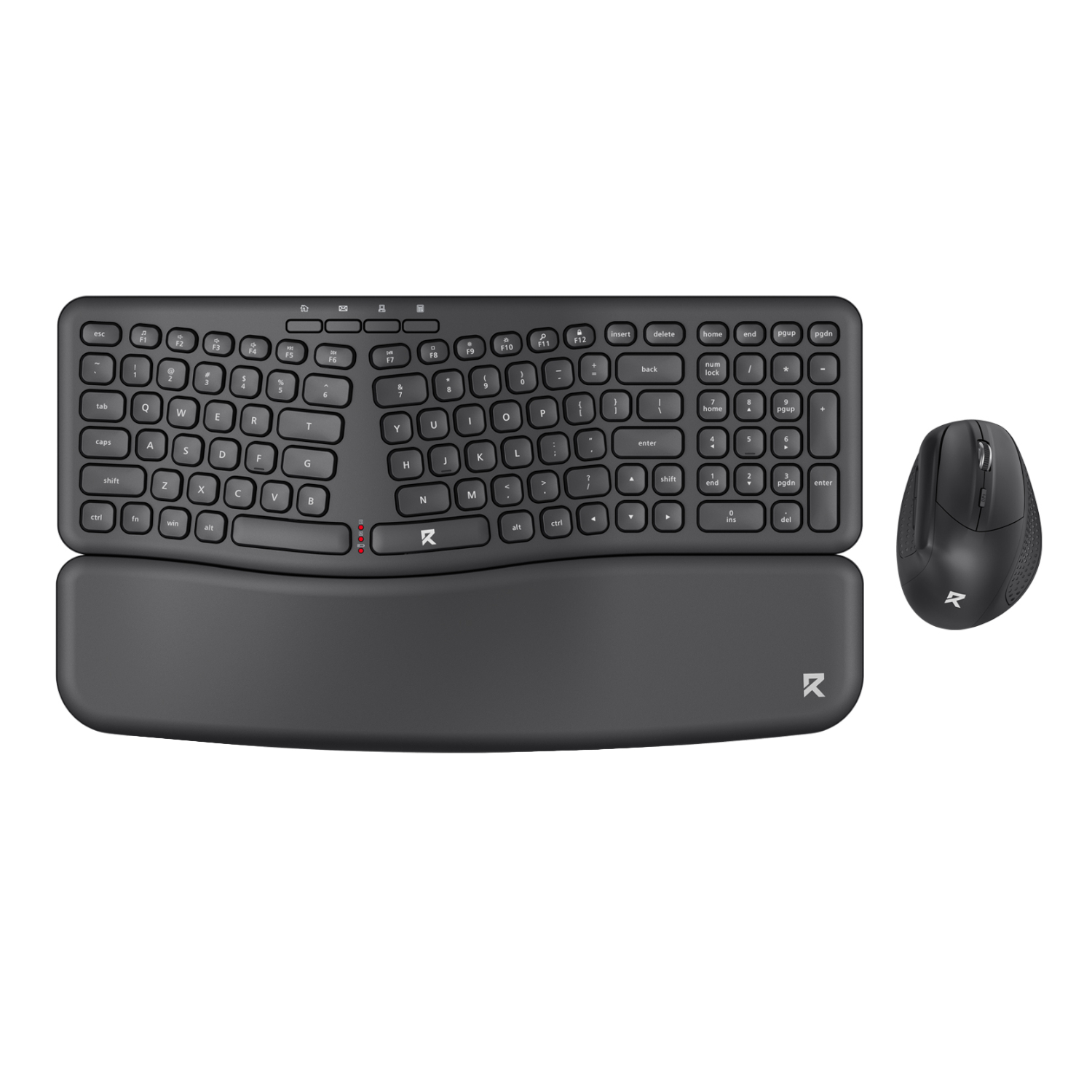 Redragon BS7161 2.4G Wireless Keyboard and Mouse Combo - Black