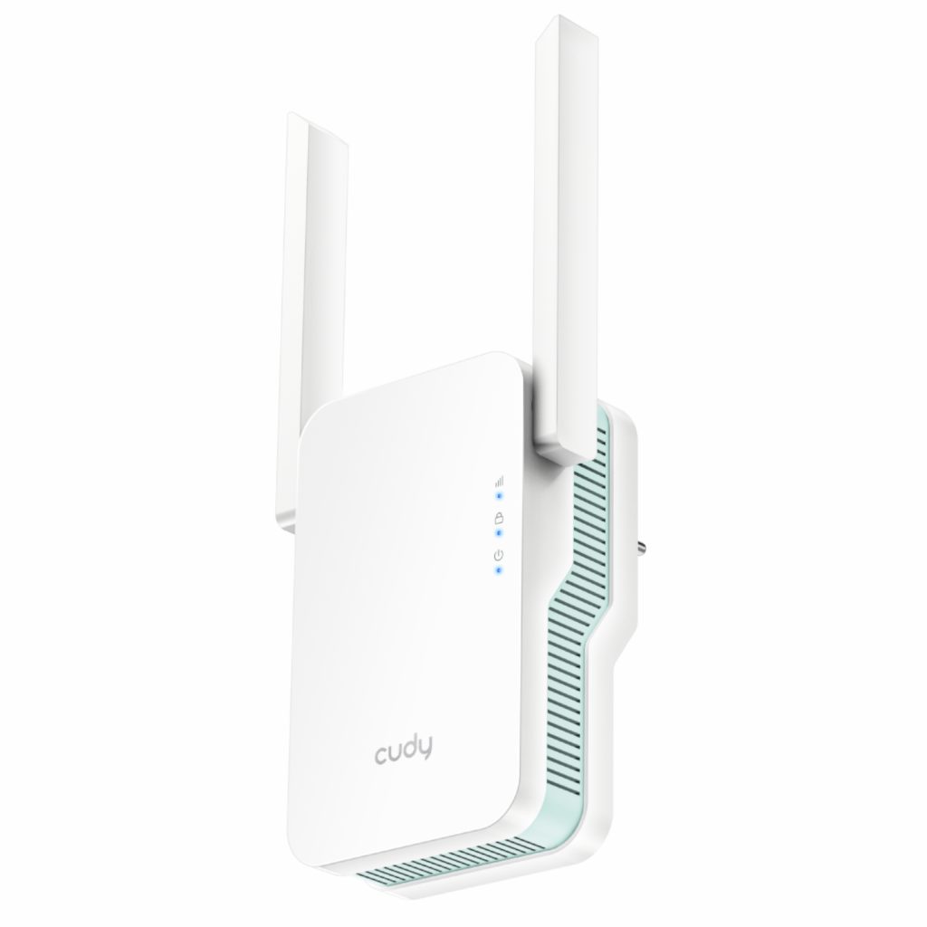 Cudy AX1500 Dual-Band Wi-Fi 6 Range Extender (Wall Plug)-White