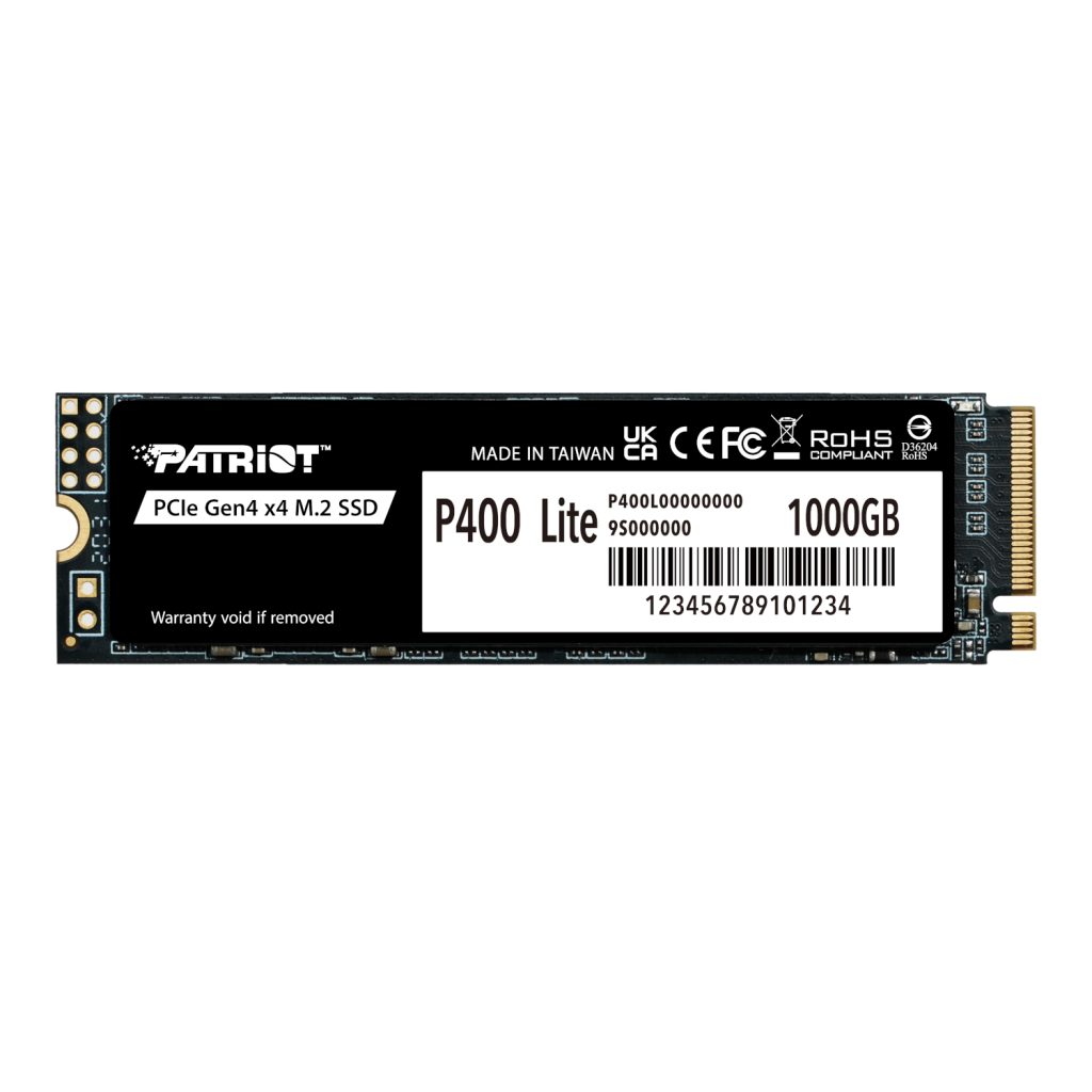 Patriot P400 Lite 1TB M.2 PCIe Gen 4 x4 NVMe SSD
