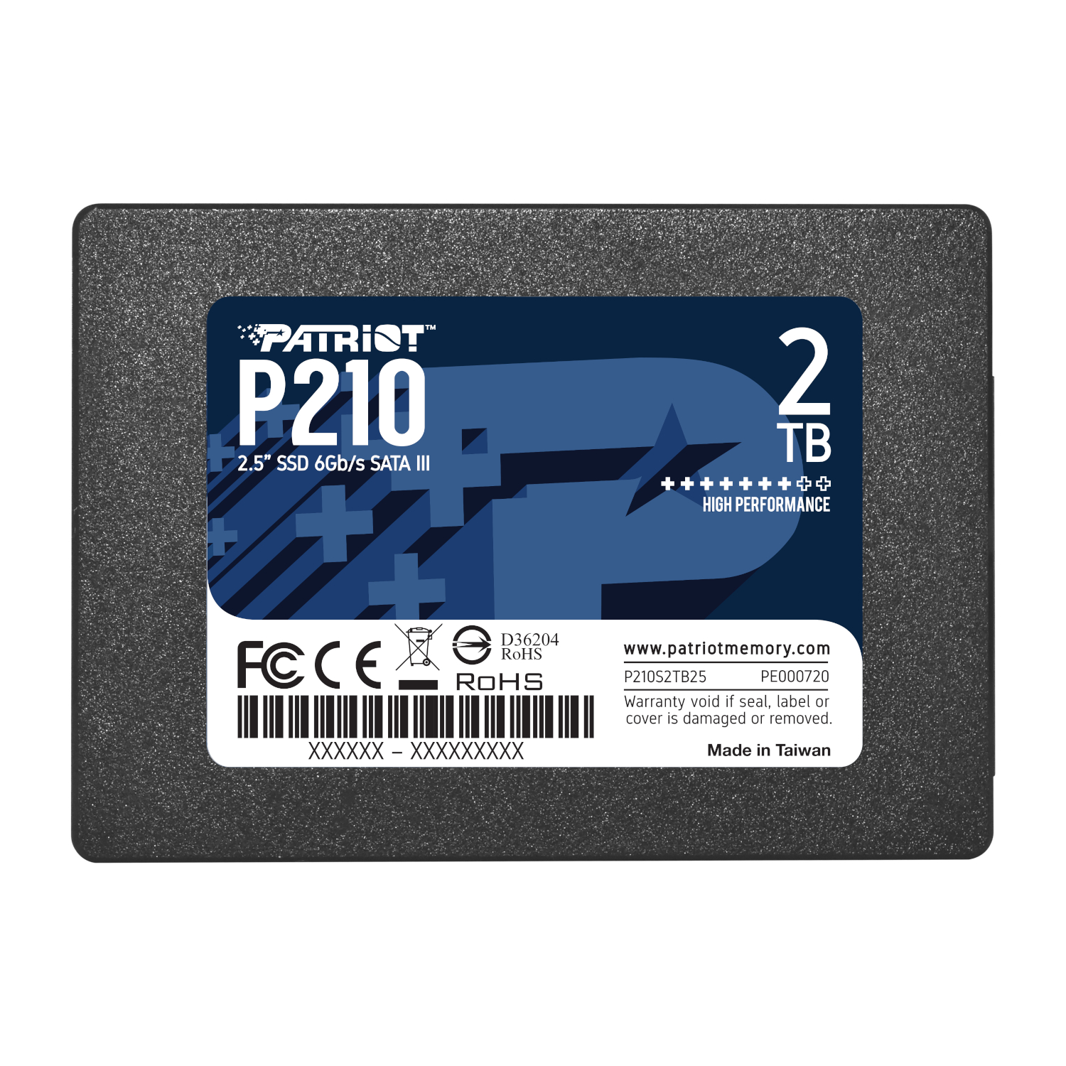 Patriot P210 2TB 2.5 Inch SATAIII SSD