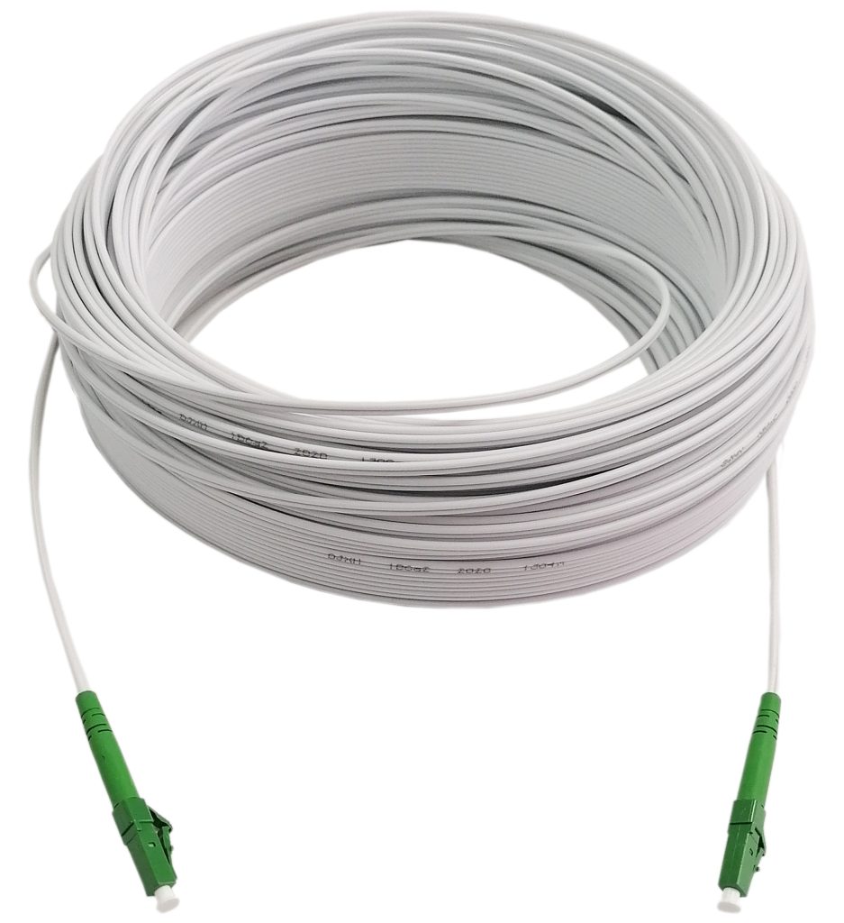 Linkbasic Fibre Outdoor Drop Cable 60M LC-LC APC 1Core