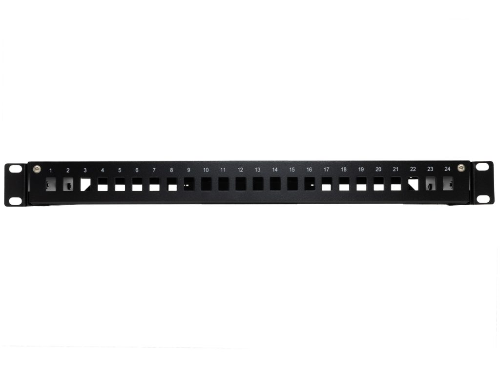Linkbasic 24 Port Fibre Sliding Patch Panel Blank