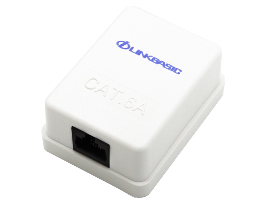 Linkbasic Cat6a Single Surface Mount Box