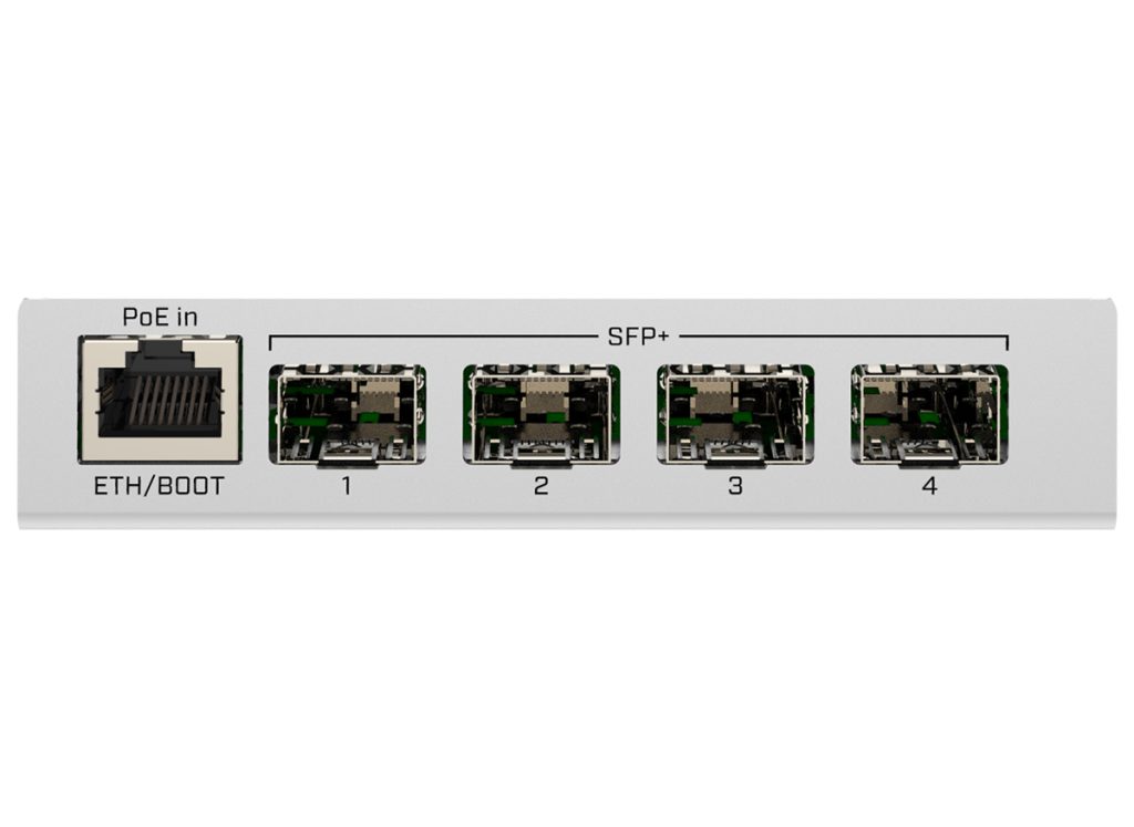 MikroTik Cloud Router Switch 4 Port SFP+ with PoE Input