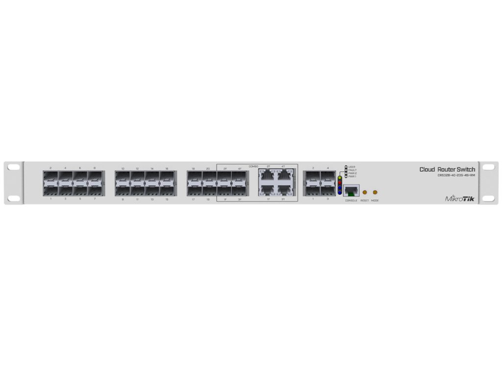 MikroTik Cloud Router Switch 20 Port SFP 4SFP+ 4 Gigabit/SFP Ports