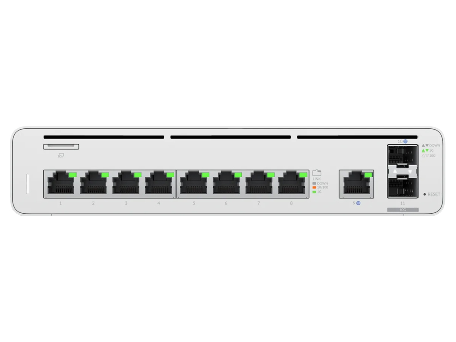 Ubiquiti UISP Console 9 Port Gigabit 2SFP+